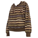 striped zip up hoodie boogzel apparel