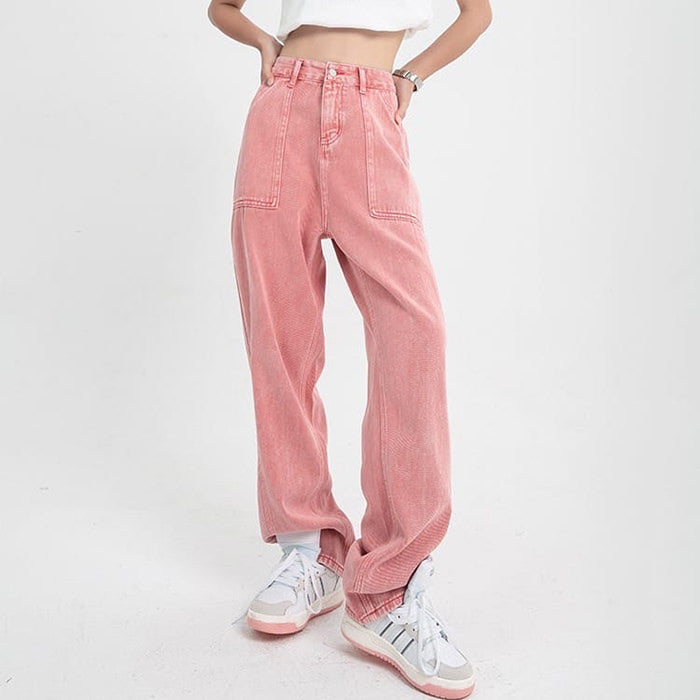 90s pink jeans boogzel apparel