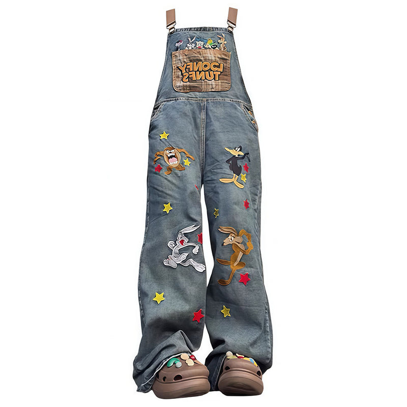 90s dress up overalls 90S Denim Overalls