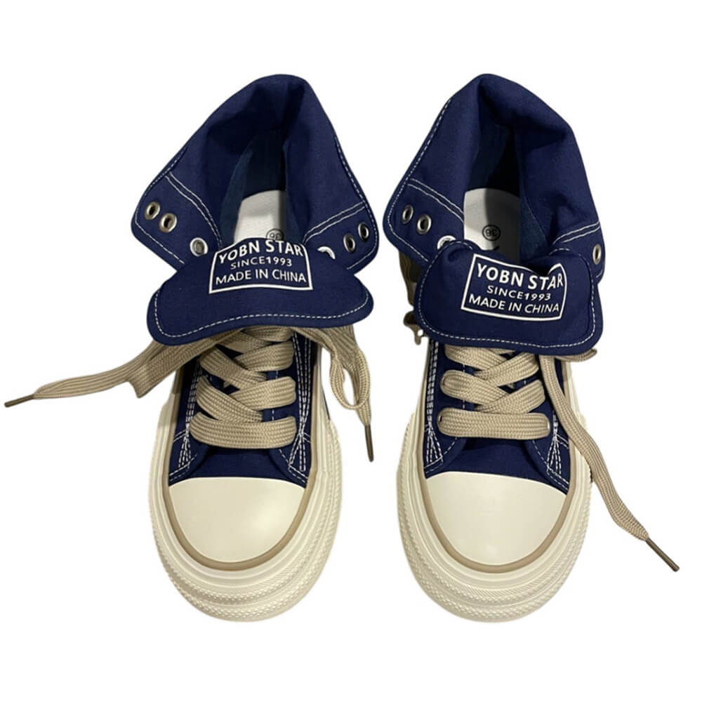 90s denim platform sneakers boogzel clothing