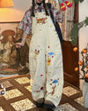 90s embroidery overalls boogzel clothing