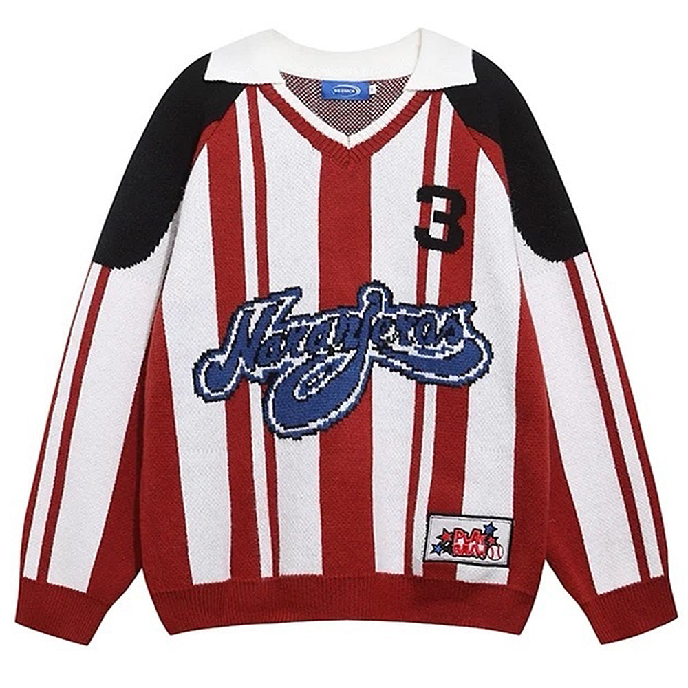 90s locker room knit sweater boogzel clothing