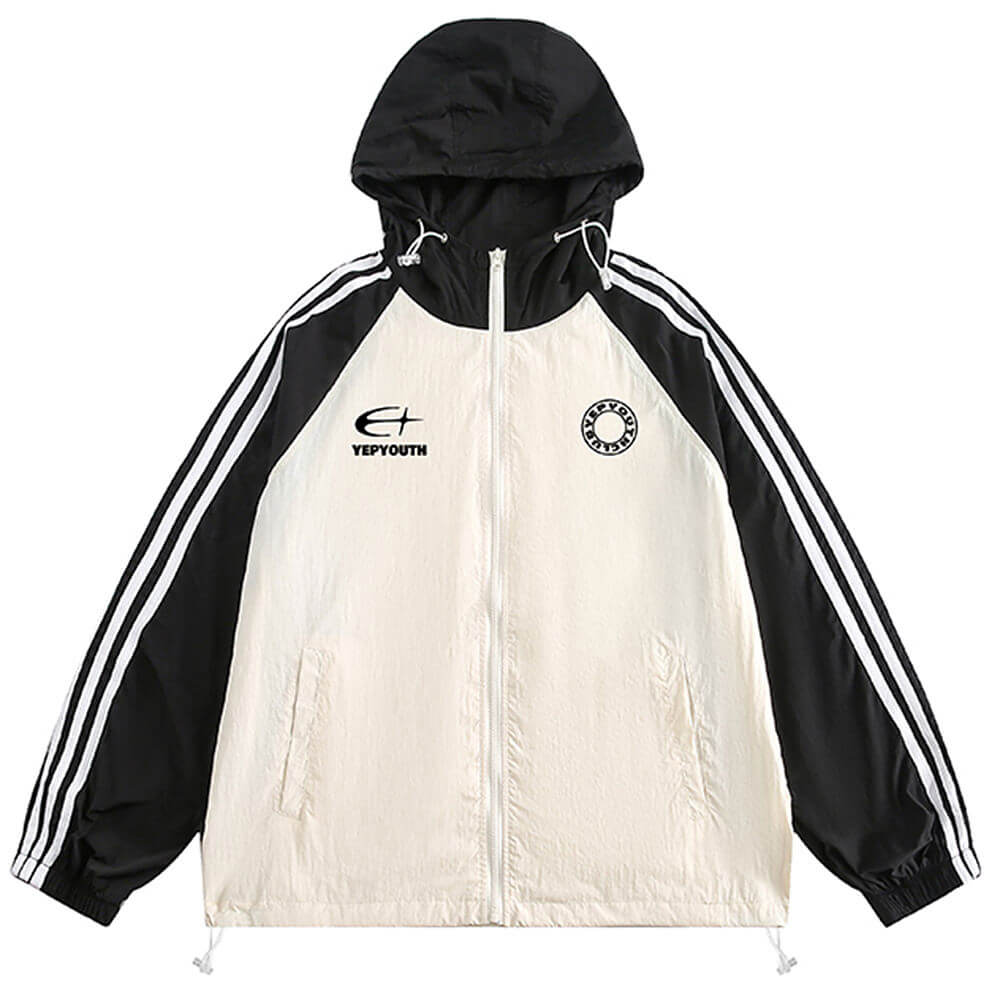 90s oversized hooded jacket boogzel clothing