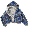 90s plaid reversible hooded jacket boogzel clothing