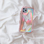 butterfly holographic iphone case boogzel apparel