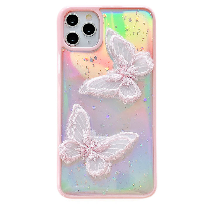 aesthetic butterflies iphone case boogzel apparel