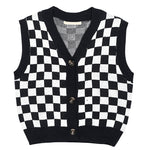 aesthetic checkered vest boogzel apparel