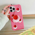 aesthetic cherry iphone case boogzel apparel