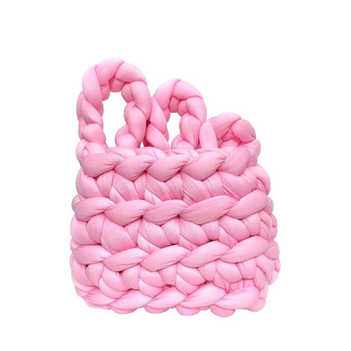 pink crochet bag boogzel apparel