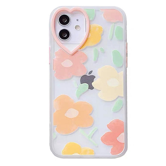 pastel floral print iphone case boogzel apparel