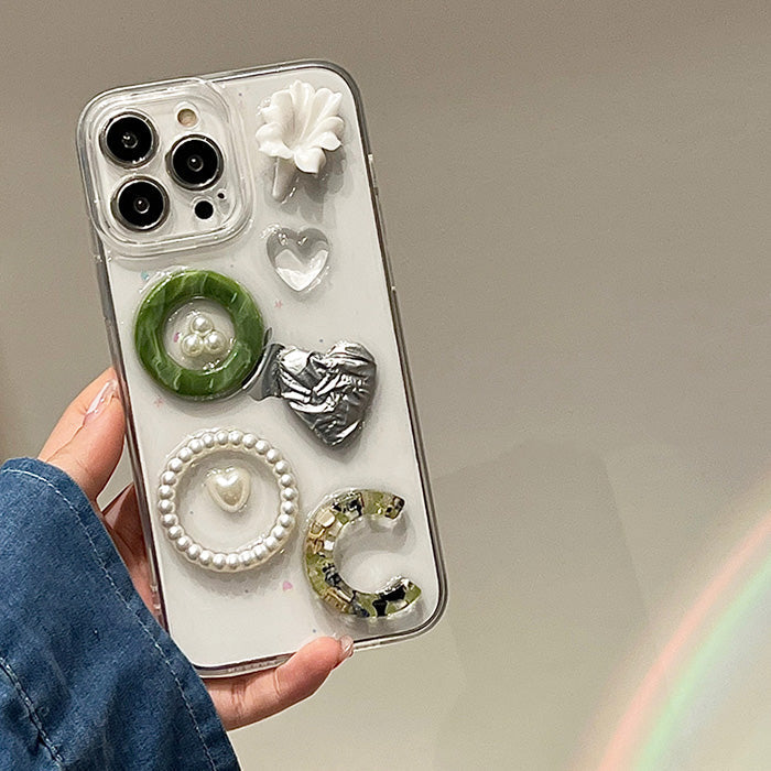 aesthetic gems iphone case boogzel apparel