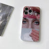 aesthetic girl iphone case boogzel apparel