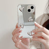 aesthetic heart mirror iphone case boogzel apparel