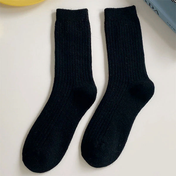 black ribbed socks boogzel apparel