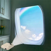 Airplane Fake Window Wall Projector