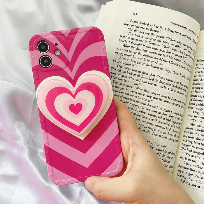pink heart iphone case shop