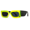 neon green black sunglasses boogzel apparel