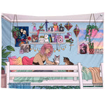Anime Room Wall Tapestry