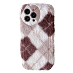 argyle fuzzy iphone case boogzel apparel