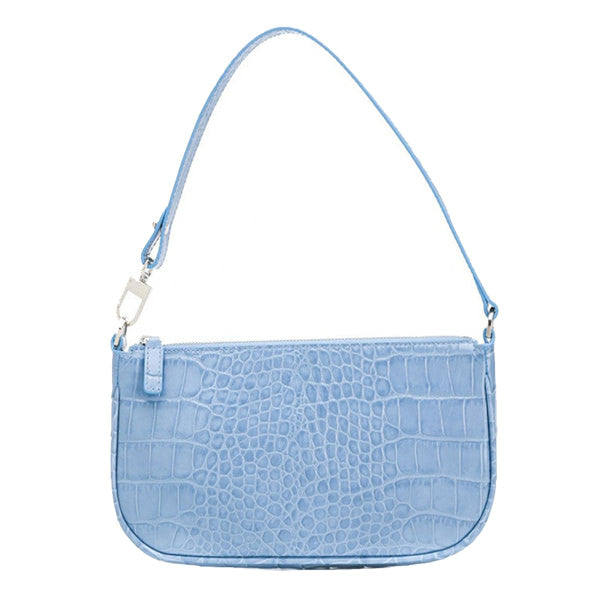 Baby Blue Baguette Bag