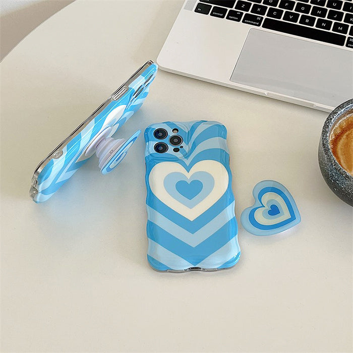blue aesthetic phone case boogzel apparel
