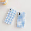 blue checkered iphone case boogzel apparel