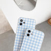 blue checker iphone case boogzel apparel