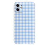 baby blue plaid iphone case boogzel apparel