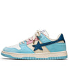 Baby Blue & Nave Shooting Star Sneakers