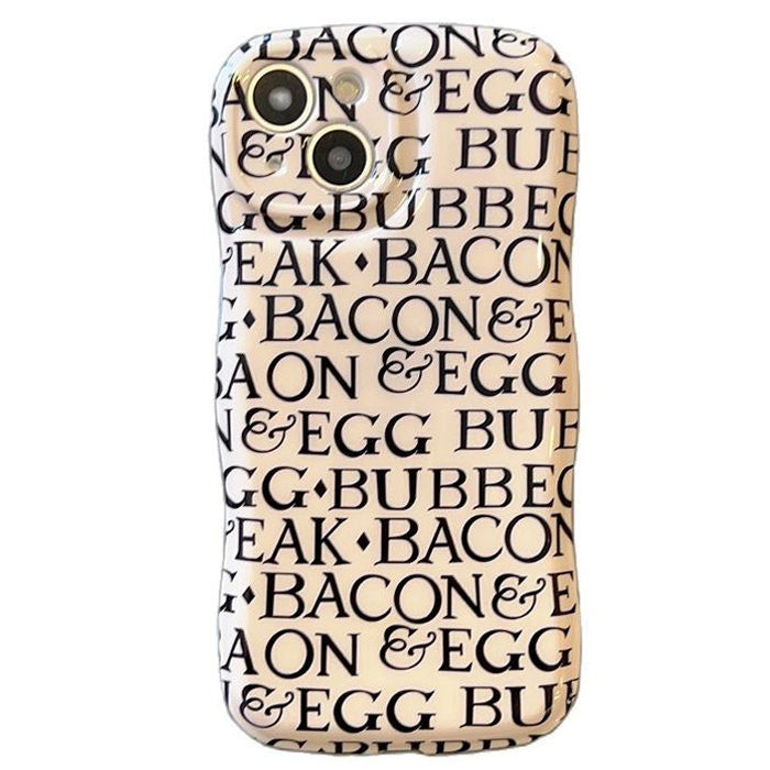 bacon egg iphone case boogzel apparel