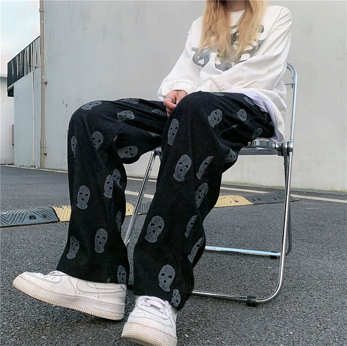 Indie Aesthetic High Waisted Pants  BOOGZEL CLOTHING ❤ – Boogzel