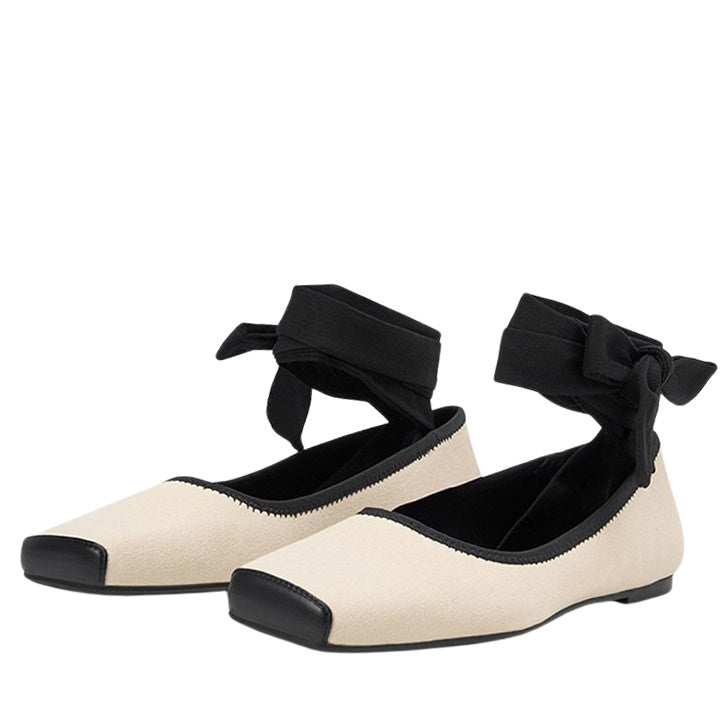 Ballet Class Cross-Strap Flats - ballet shoes boogzel clothing