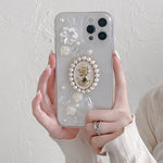pearl aesthetic iphone case boogzel apparel