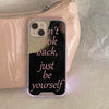 be yourself iphone case boogzel apparel