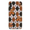 bear argyle pattern iphone case boogzel apparel