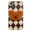 bear argyle iphone case boogzel apparel