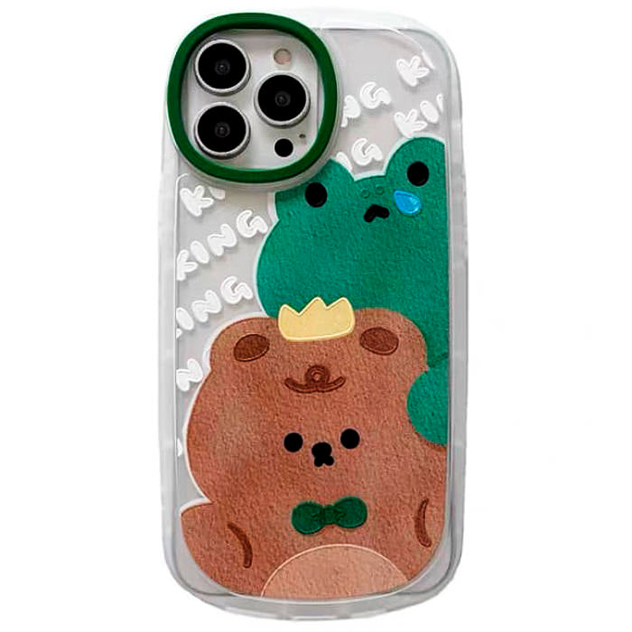 bear and frog iphone case boogzel apparel
