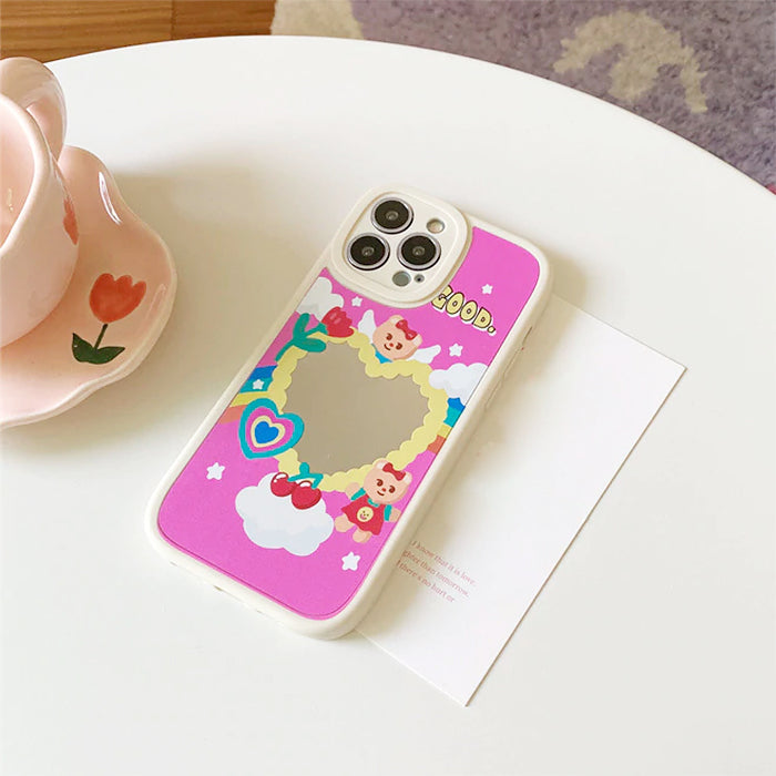 bear pink iphone case boogzel apparel