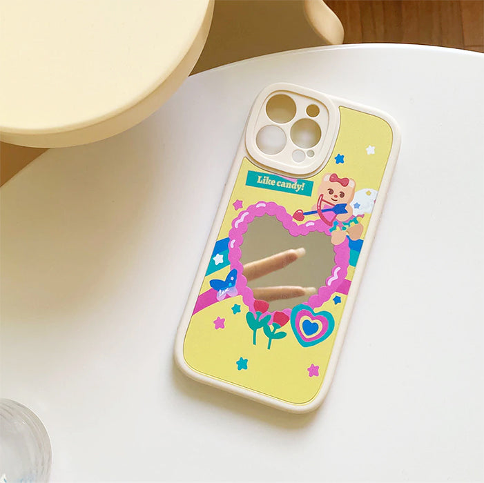 bear yellow iphone case boogzel apparel
