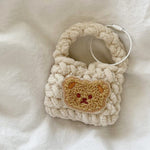 bear knitted airpods case shop