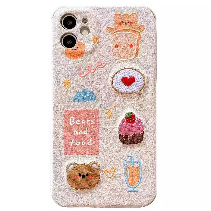 cute bear iphone case boogzel apparel