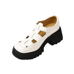 white platform sandals boogzel apparel