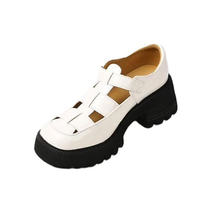 white platform sandals boogzel apparel