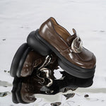 Big Buckle Platform Boots boogzel buy platform boots
