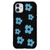 blue flower iphone case boogzel apparel
