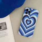 blue heart iphone case shop