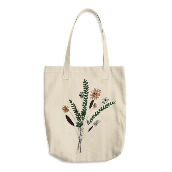 aesthetic  Garden Shoulder Bag boogzel apparel