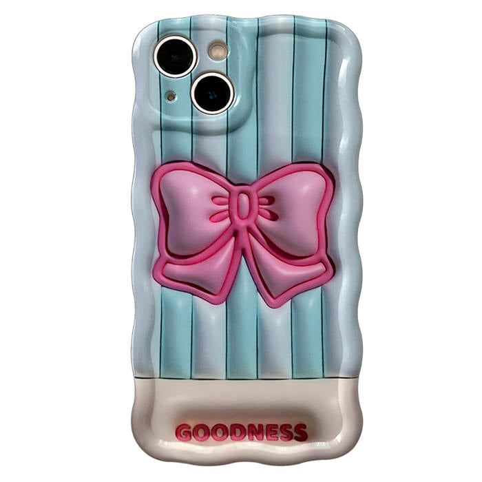 bowknot stripes iphone case boogzel apparel