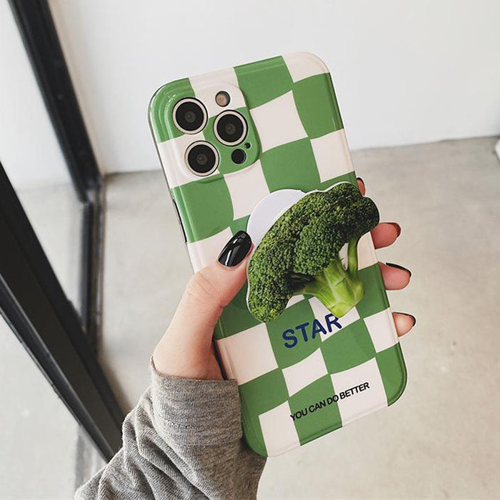 broccoli aesthetic iphone case boogzel apparel