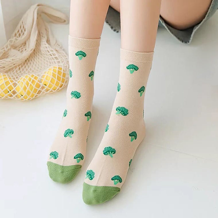 broccoli socks boogzel apparel